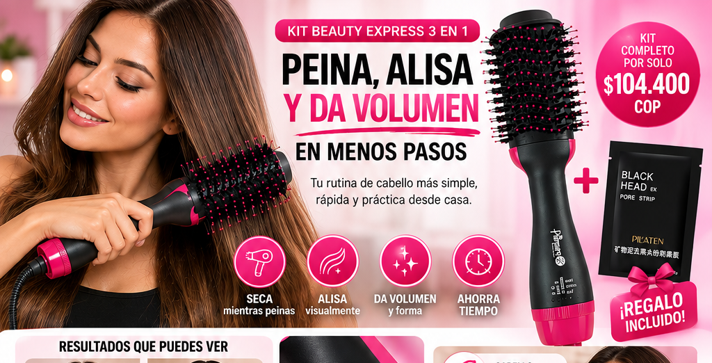 KIT BEAUTY EXPRESS 3 EN 1